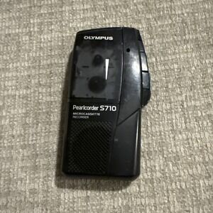 Olympus Pearlcorder S710 Microcassette Voice Recorder Dictation Tested